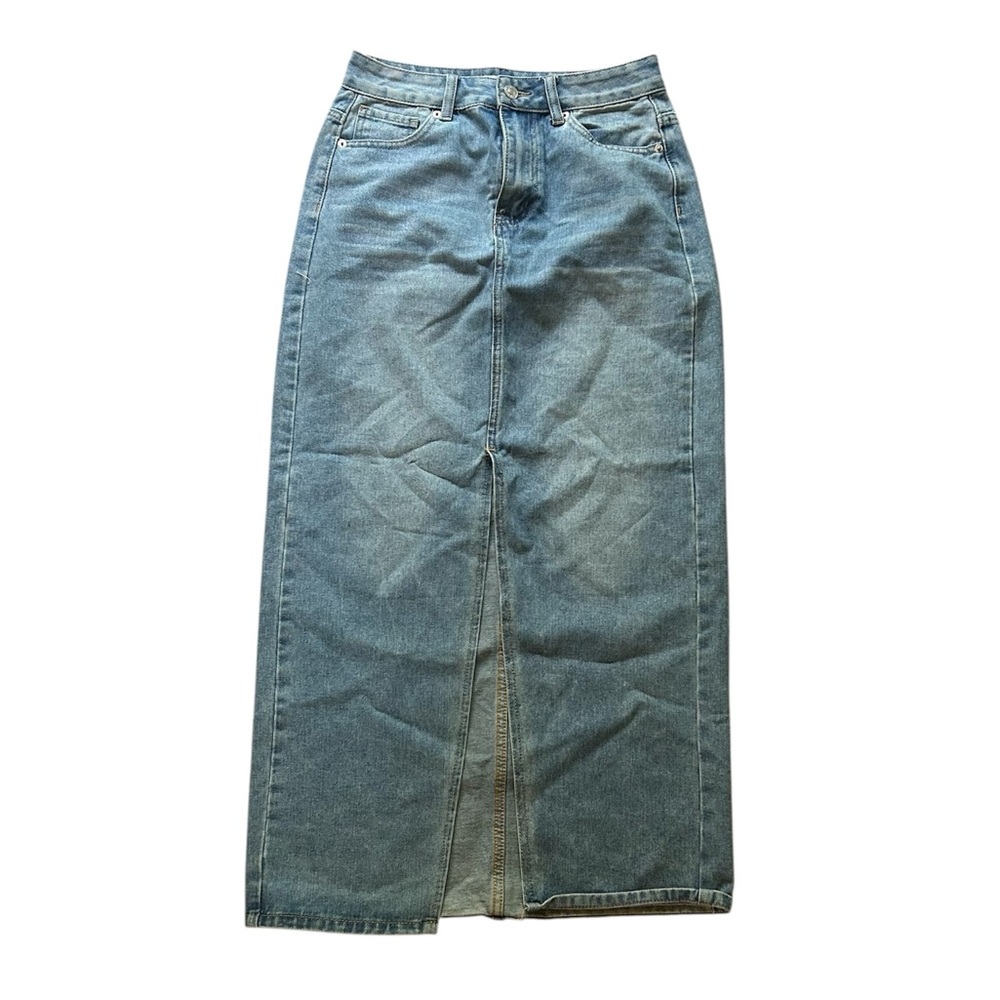 Forever 21 Denim Midi Skirt